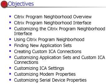 Citrix Metaframe Program Neighborhood Windows 7